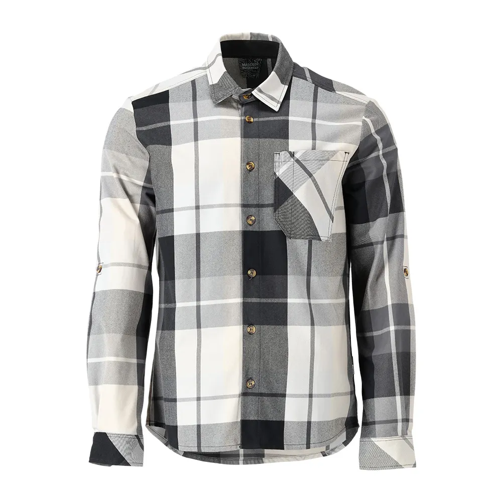 MASCOT Flanellhemd anthrazit/kariert (22904-446)