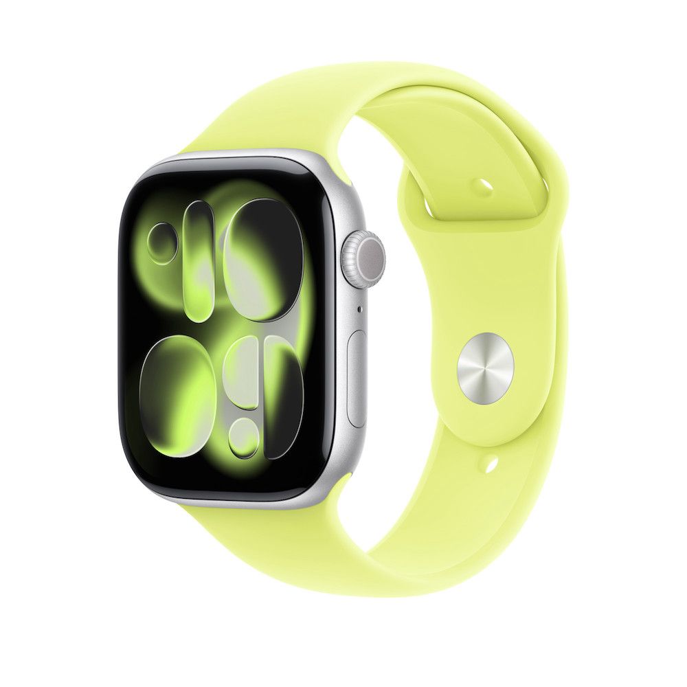 Apple Sportarmband, Neongelb, 40mm, M/L