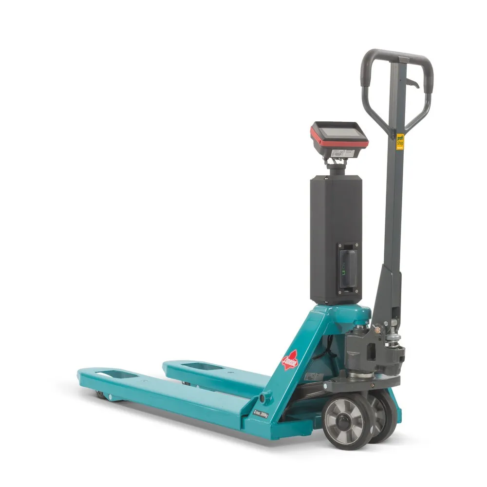 Hubwagen mit Waage Ameise® PTM 2.0 Scale mit Touchdisplay