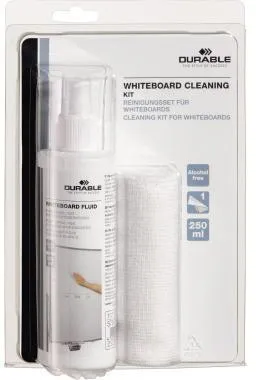 DURABLE Whiteboardreiniger 583300 250ml +Mikrofasertuch