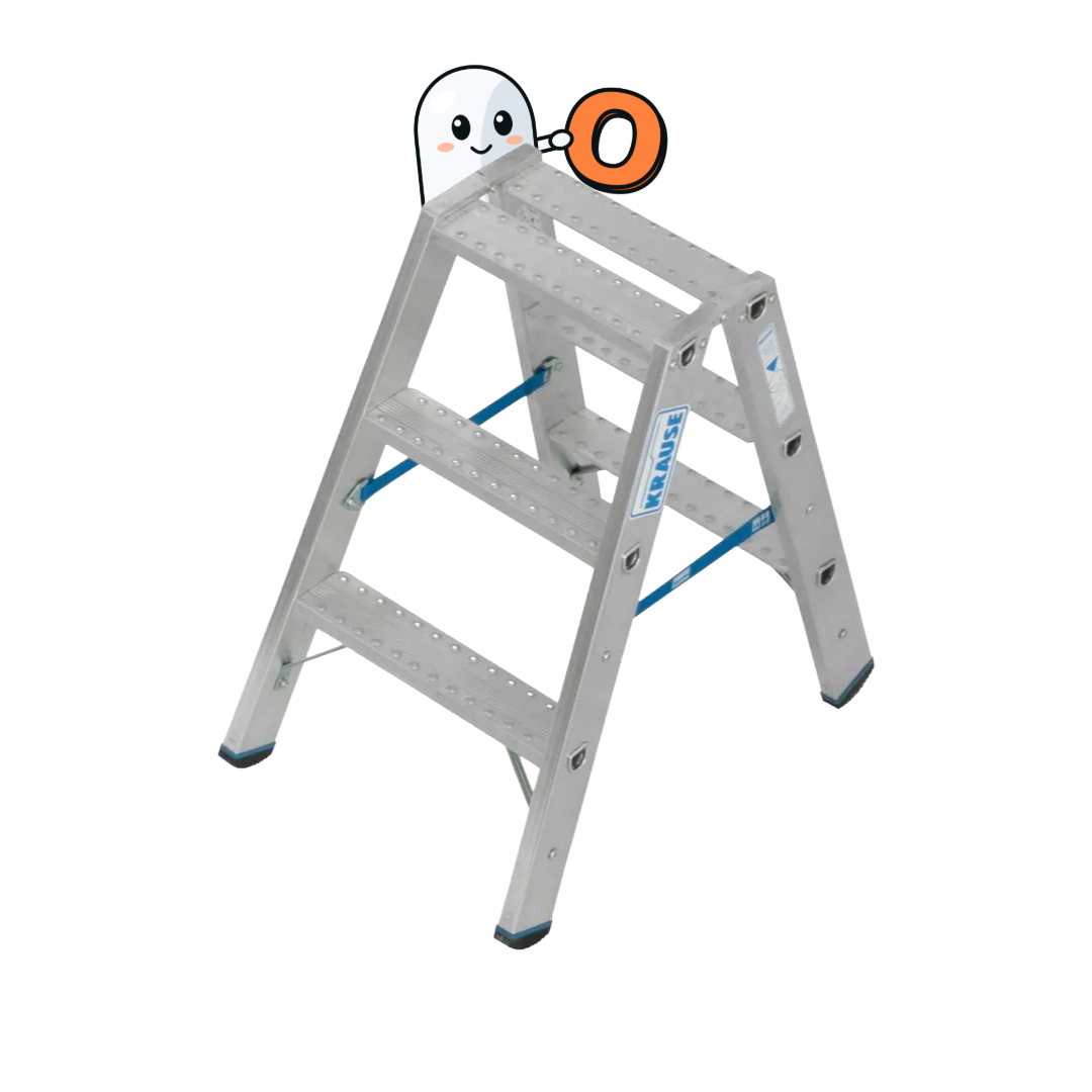Krause STABILO Stufen-DoppelLeiter R13 Stufen 2x3 Stufen