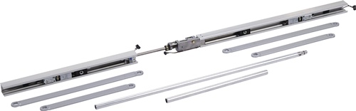 Gleitschienen Schließfolgeregler G 96 GSR A=1290-2100mm Schmiedehebel K8/K12