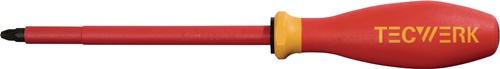 Schraubendreher Gr.PZD 3 Klingen-L.150mm VDE isol.TECWERK