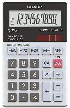 Sharp Taschenrechner EL-W211GGY