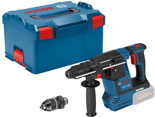 Bosch Akku-Bohrhammer GBH 18V-26F 18V Schlagenergie 2,6J SDS plus o.Akku L-BOXX 