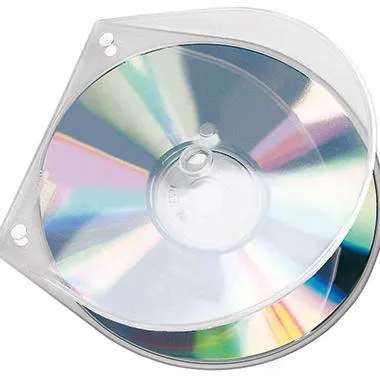Veloflex CD/DVD Hülle VELOBOX 4365000 tr 10 St./Pack.