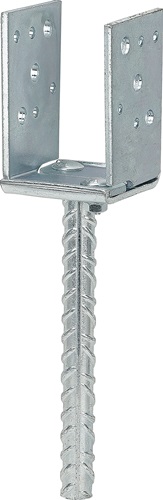 Stützschuh 60-140x70x115mm STA blau verz.z.Bet.VORMANN