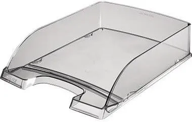 Leitz Briefablage Transparent Plus 52260092 DIN A4 PS grau