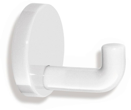 Einzelhaken 477.90.045 einfach A.65mm PA lichtgrau 97 D.60mm HEWI
