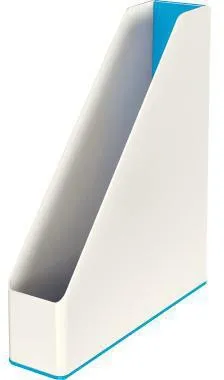 Leitz Stehsammler WOW 53621036 DIN A4 PS weiß/blau