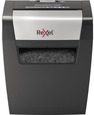 Rexel Momentum Aktenvernichter X308 2104570EU Partikelschnitt P-3 8Bl