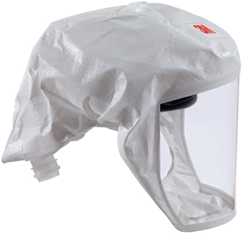 Einwegleichthaube Versaflo S-133 EN 166:2:F:3 TH3 Gr.L PP weiß 3M
