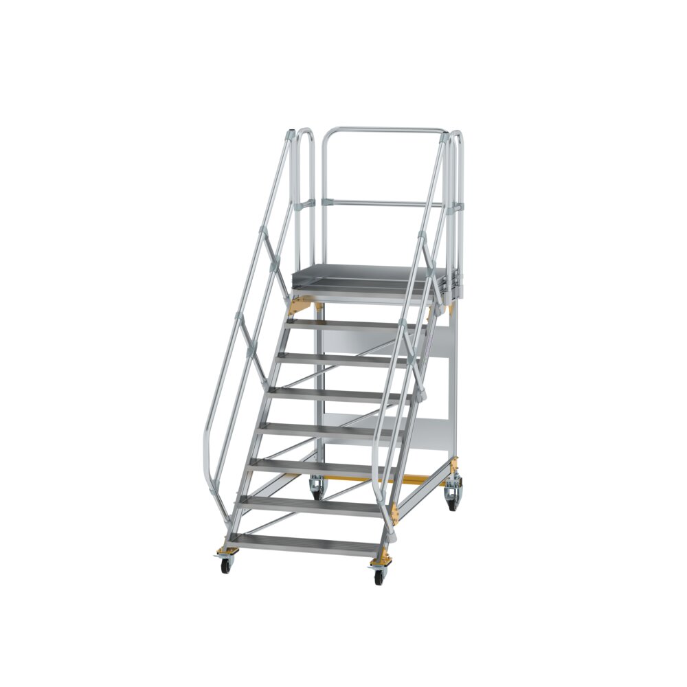 MUNK Plattformtreppe Aluminium,Stahl verzinkt