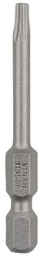 Bosch Schrauberbit Extra-Hart ISO1173 E6.3 T15 L.49mm 1/4Zoll-Außen-6kt 25erPack