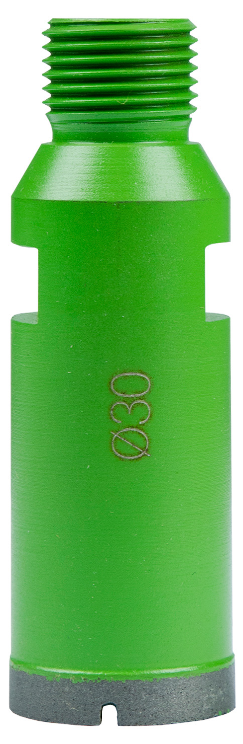 EIBENSTOCK Diamant-Nass-Bohrkrone R½", Ø 30 mm, 40 mm Nutzlänge, Ring