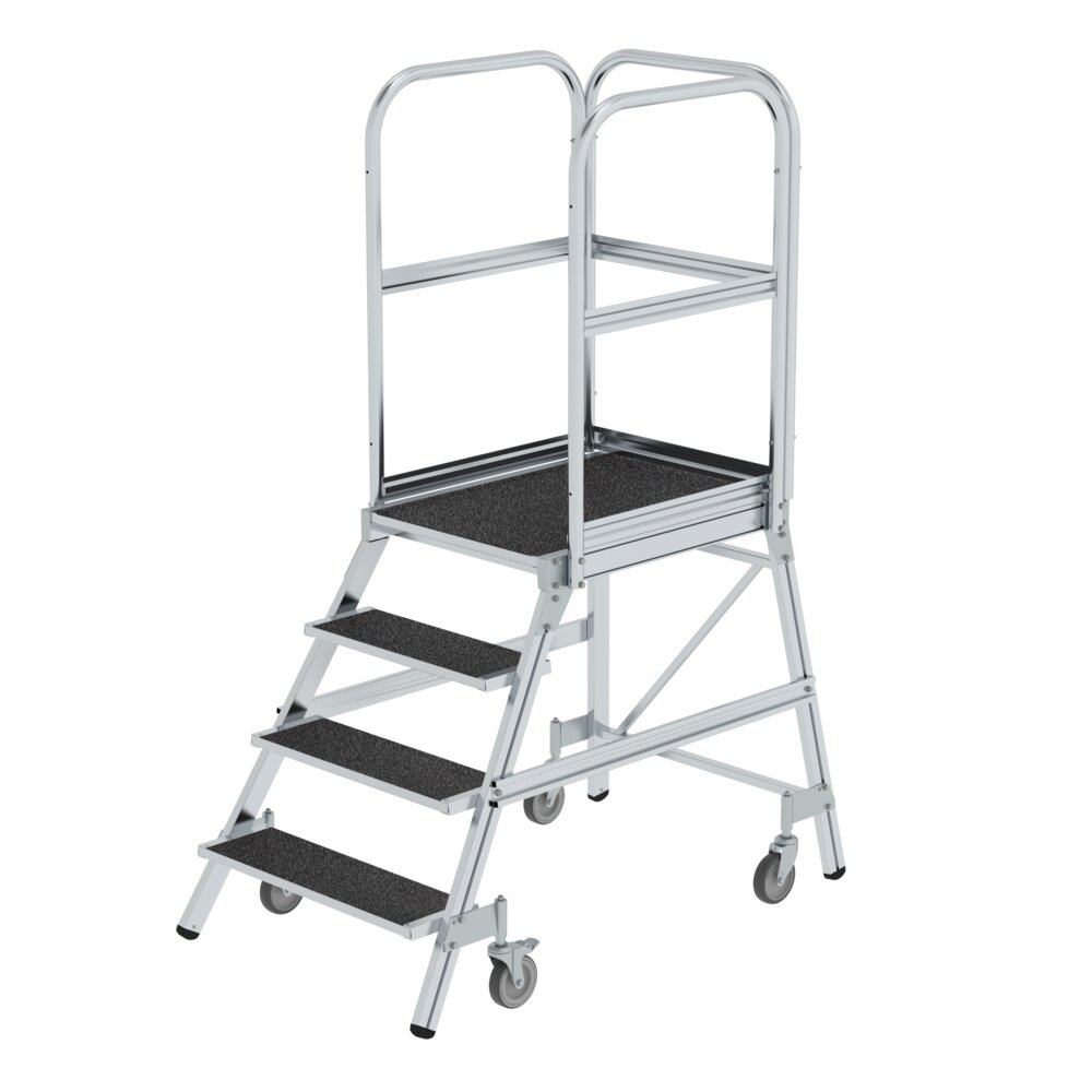 MUNK Podesttreppe m.Federrollen