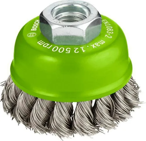 Bosch Topfbürste PRO Stainless Steel heavy D.65mm Draht-St.0,35mm Edelstahl M14