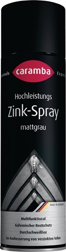 Zinkspray 500ml mattgrau Spraydose CARAMBA