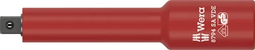 Verl.8794 SA VDE 1/4 Zoll L.91mm isol.WERA
