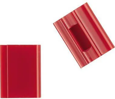 ELBA Farbreiter vertic 1 100420886 20x16mm PVC rot 25 St./Pack.