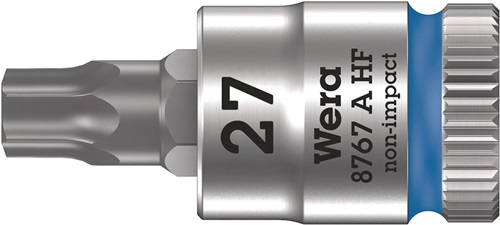 Steckschlüsseleinsatz 8767 A HF TORX® 1/4 Zoll T27 L.28mm WERA