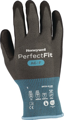 Schnittschutzhandschuhe Perfect Fit Gr.10 blau/schwarz EN 388 PSA II HONEYWELL