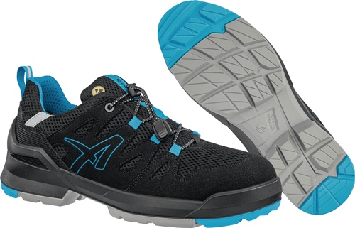 Sicherheitsschuh FASTPACK LOW Gr.44 W.11 schwarz-blau S1PL 20345:2022
