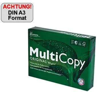 Multicopy Kopierpapier 2100005145 DIN A3 weiß