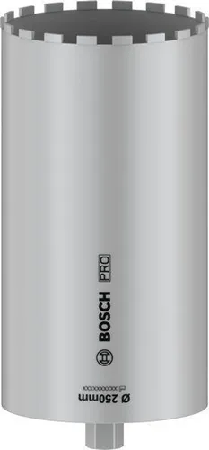 Bosch Diamantbohrkrone PRO D.250mm Arbeits-L.450mm Schaft 1 1/4Zoll UNC