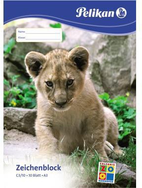 Pelikan Zeichenblock C3/10 224832 DIN A3 10Blatt