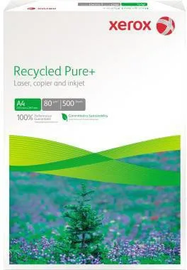Xerox Kopierpapier Recycled Pure+ 003R98756 DIN A4 weiß 500 Bl./Pack.