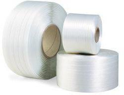 Umreifungsband Breite 25mm L.450lfm 86 SCC Polyester weiß Reißfestigkeit 925kp