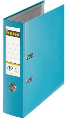 Bene Ordner 291400 TÜ DIN A4 80mm PP türkis