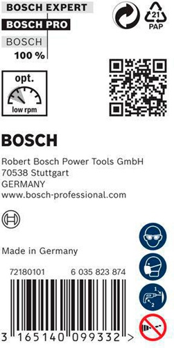 Bosch Schalungsbohrer PRO Metal D.22mm L.400mm Schaft-D.10mm HSS blank f.13mm-Futter