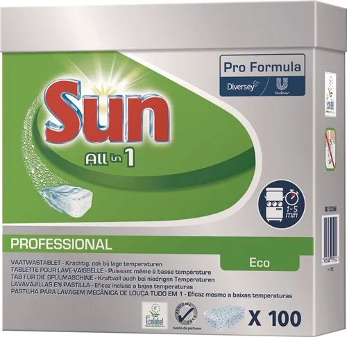 Geschirrreiniger-Tabs Prof.All in 1 Eco 100 Tabs Pk.SUN
