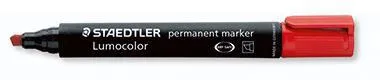 STAEDTLER Permanentmarker Lumocolor 350-2 1-5mm Keilspitze rot