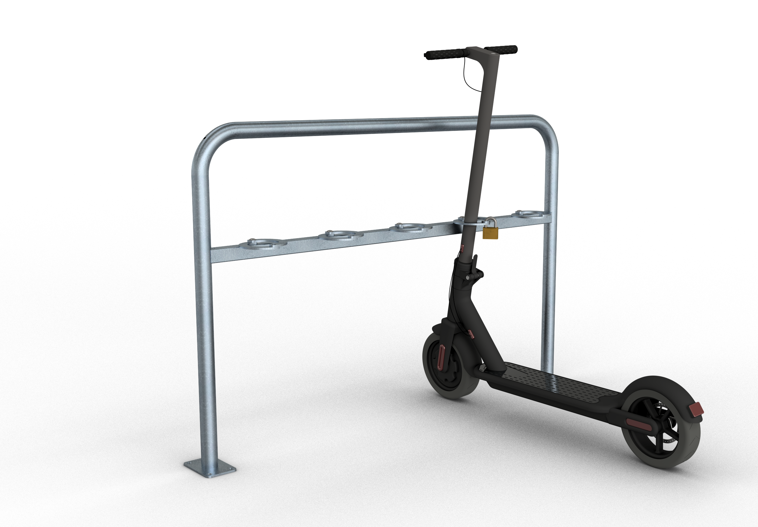 SCHAKE Scooter-Reihenparker-Bügel
