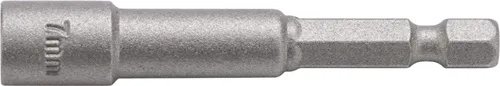 TECWERK Steckschlüsseleinsatz m.6-KT.-Antr.SW 10mm L.60mm m.Magnet