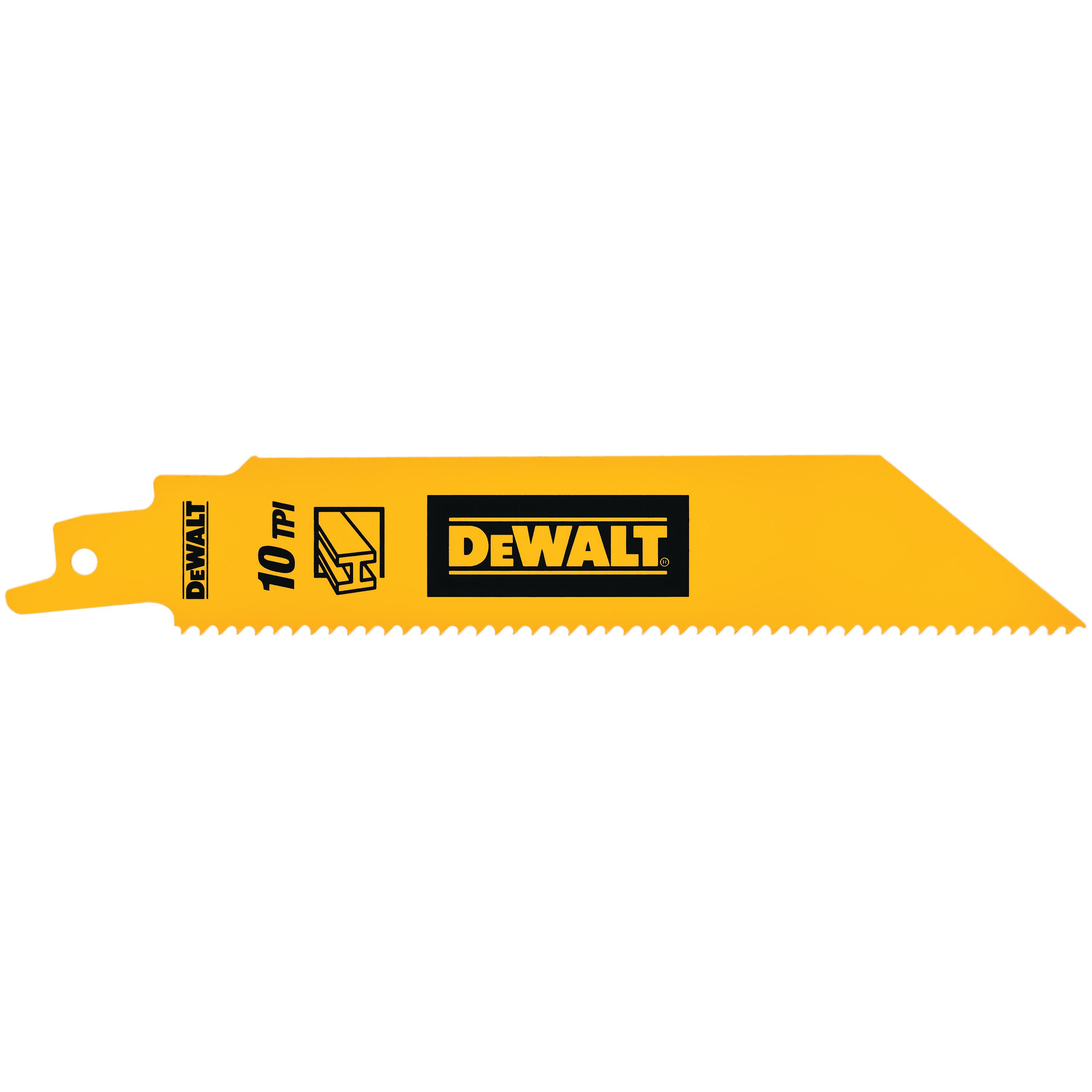 DEWALT DT90384-QZ Säbelsägeblatt BIM 1Z Metall 152 mm