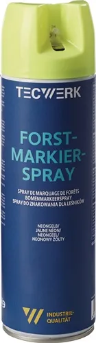 TECWERK Forstmarkierspray neongelb 500ml Spraydose