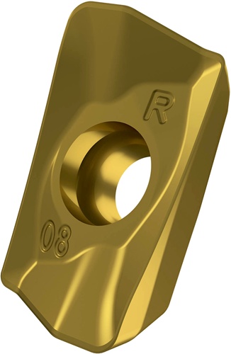 Fräswendeschneidplatte ISO ADMX 11T316PR-R:M8330 D.2,9mm PVD beschichtet Gold