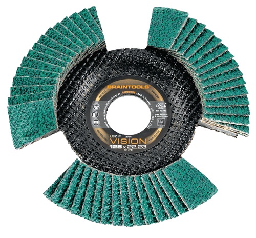 Fächerscheibe VISION COOL INOX Zirkonkorund RHODIUS