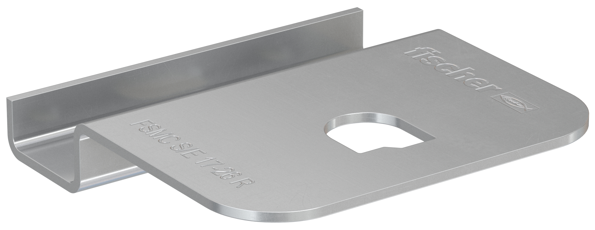 fischer Start-/End-Clip FSMC S/E 17-26 Edelstahl R