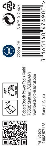 Bosch Metallbohrer PRO Metal Arbeits-L.43mm D.3,9mm L.75mm 10St.
