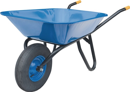 Schubkarre Fagro F85 85l polymeres Rad 21,5kg Stahlfelge m.Kugell.MÜBA