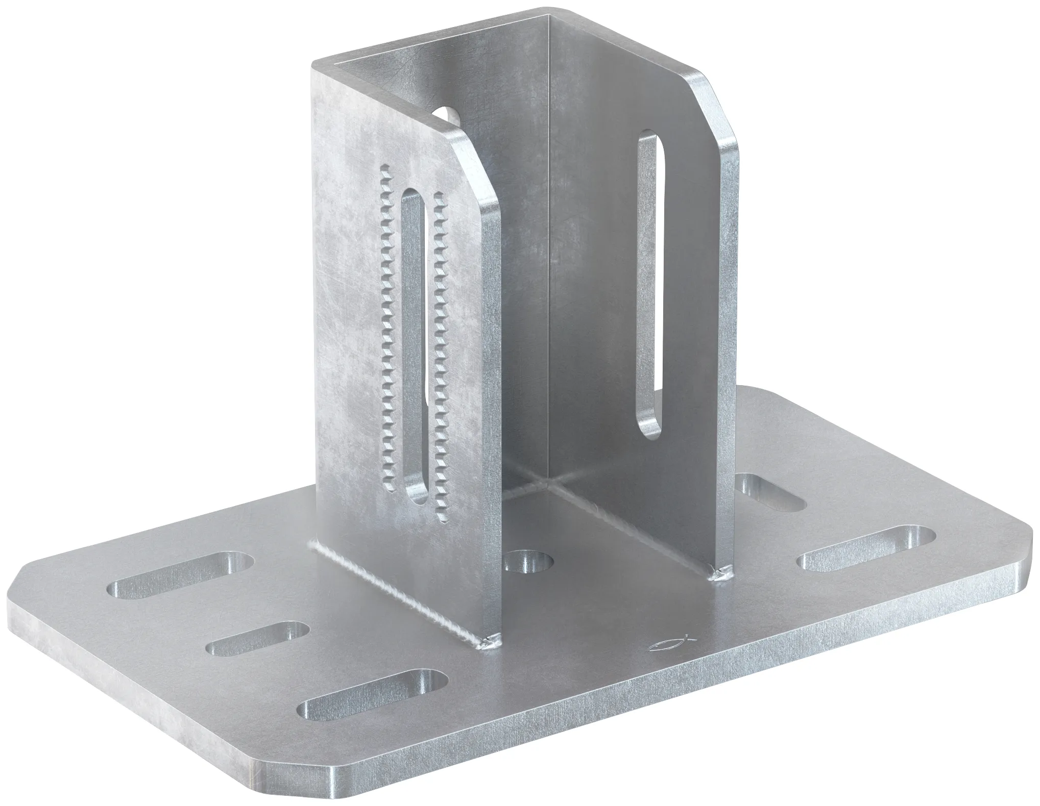 fischer Sattelflansch FMSF 90L