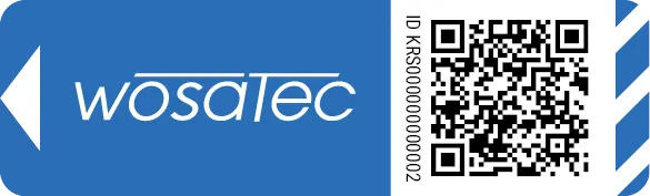 KRAUSE QR-Code-Etiketten, klein, 50 Stück