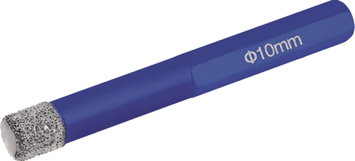 Diamant-Fliesenbohrer PRO HEX Länge 63,5 mm 1-teilig Segmentanzahl 1 HEX TECWERK
