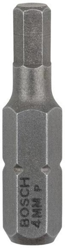Bosch Schrauberbit Extra-Hart ISO1173 C6.3 HEX 4 L.25mm 1/4Zoll-Außen-6kt 3St.