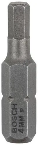 Bosch Schrauberbit Extra-Hart ISO1173 C6.3 HEX 4 L.25mm 1/4Zoll-Außen-6kt 3St.